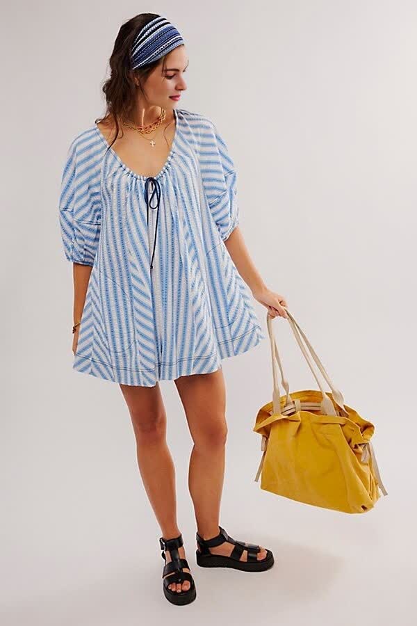 Bop Around Romper (Buy 2 Free Shipping)