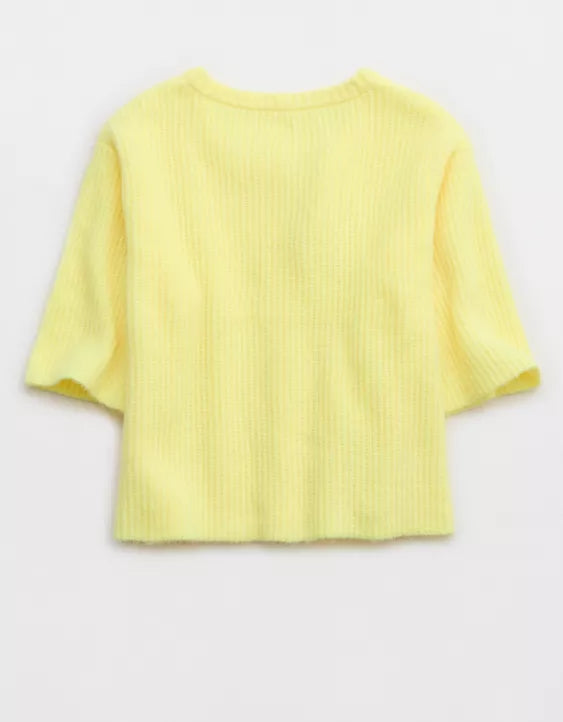 Unreal Short Sleeve Cardigan (Buy 2 Free Shipping)