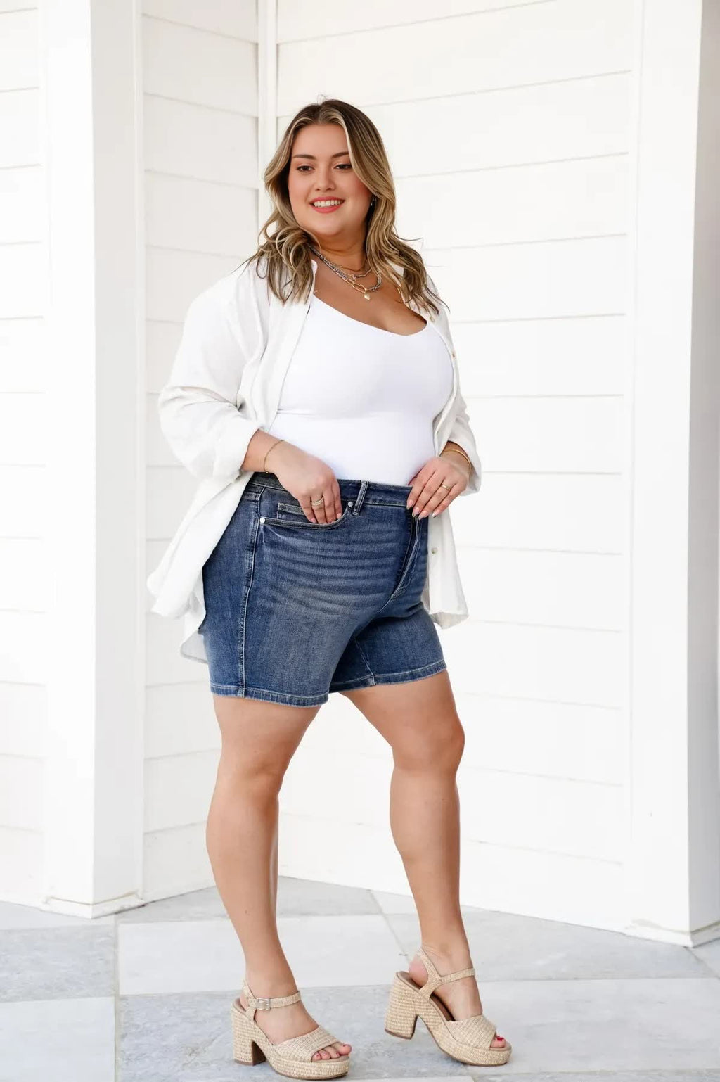 Tummy Control Mid-Rise Classic Shorts (Buy 2 Free Shipping)