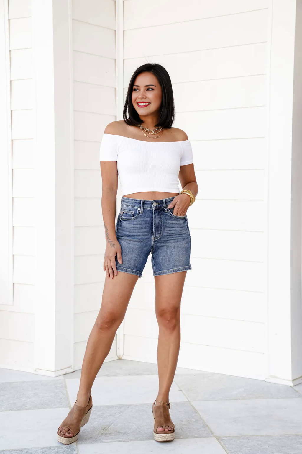 Tummy Control Mid-Rise Classic Shorts (Buy 2 Free Shipping)