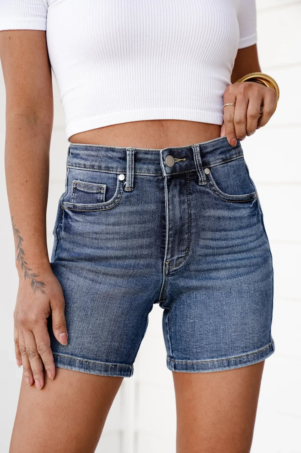 Tummy Control Mid-Rise Classic Shorts (Buy 2 Free Shipping)