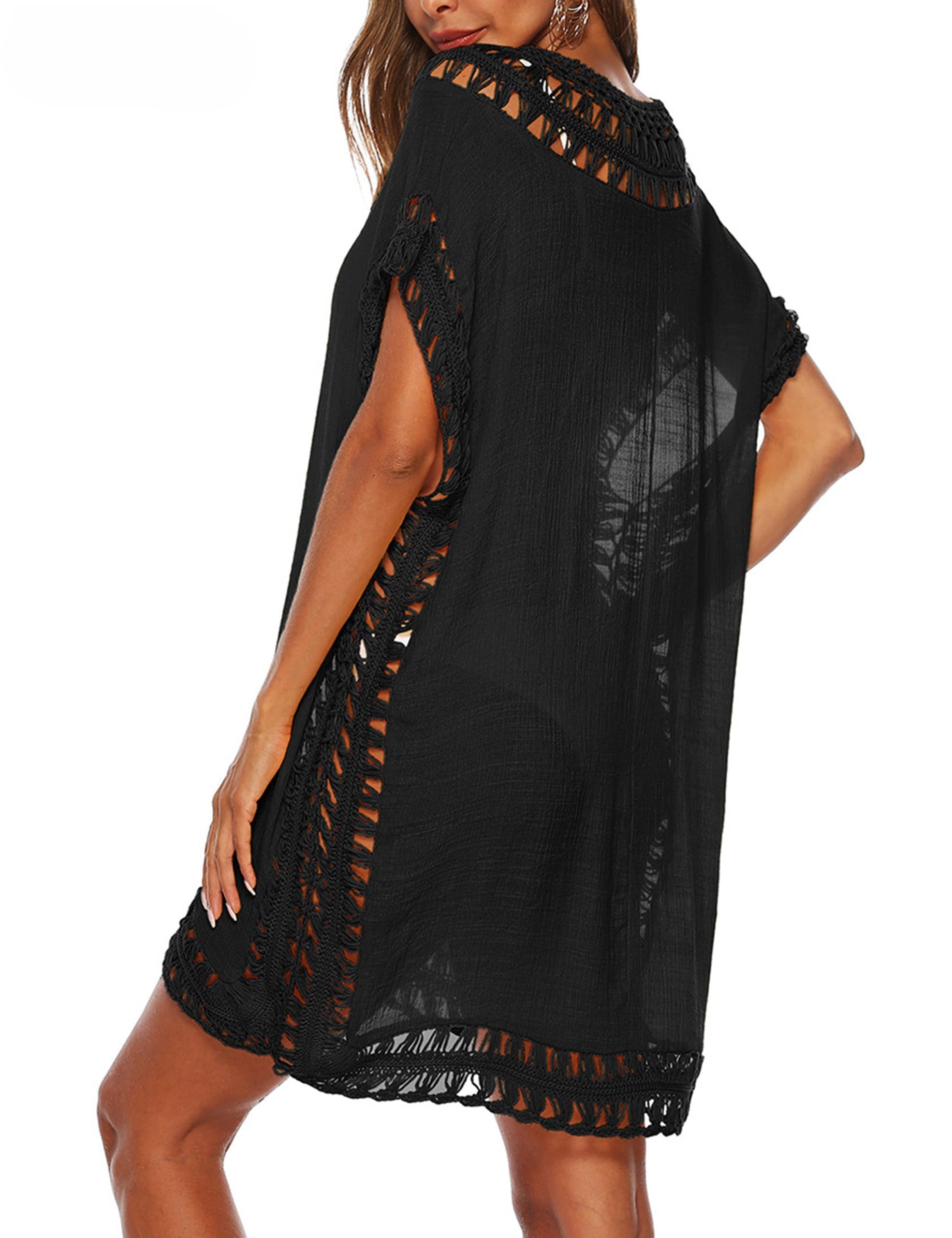 Hollow Out Swimsuit Coverups