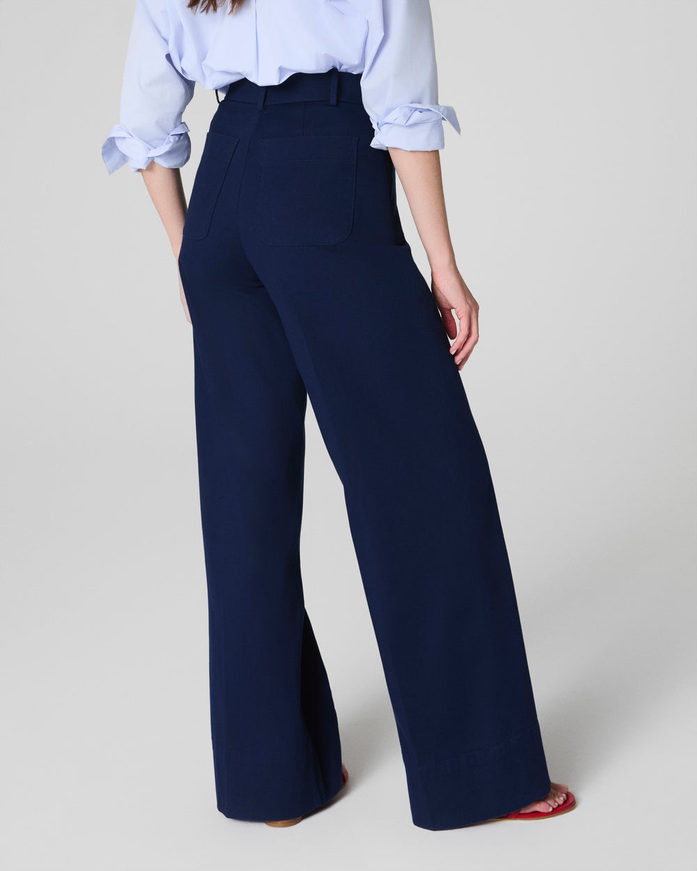 Tummy Control Stretch Twill Wide Leg Pant(Buy 2 Free Shipping)