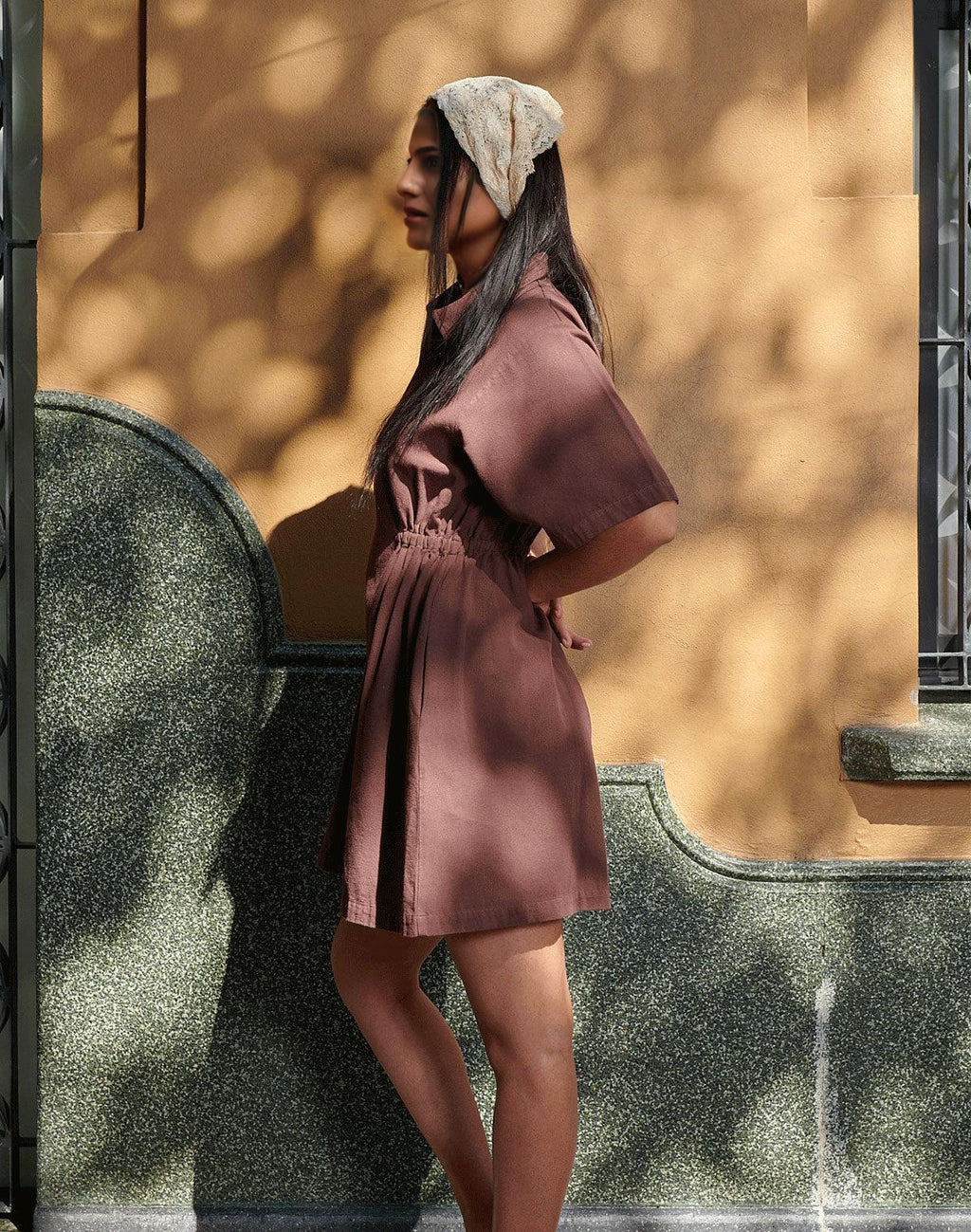 Utility Cinched Zip Dress (Buy 2 Free Shipping)