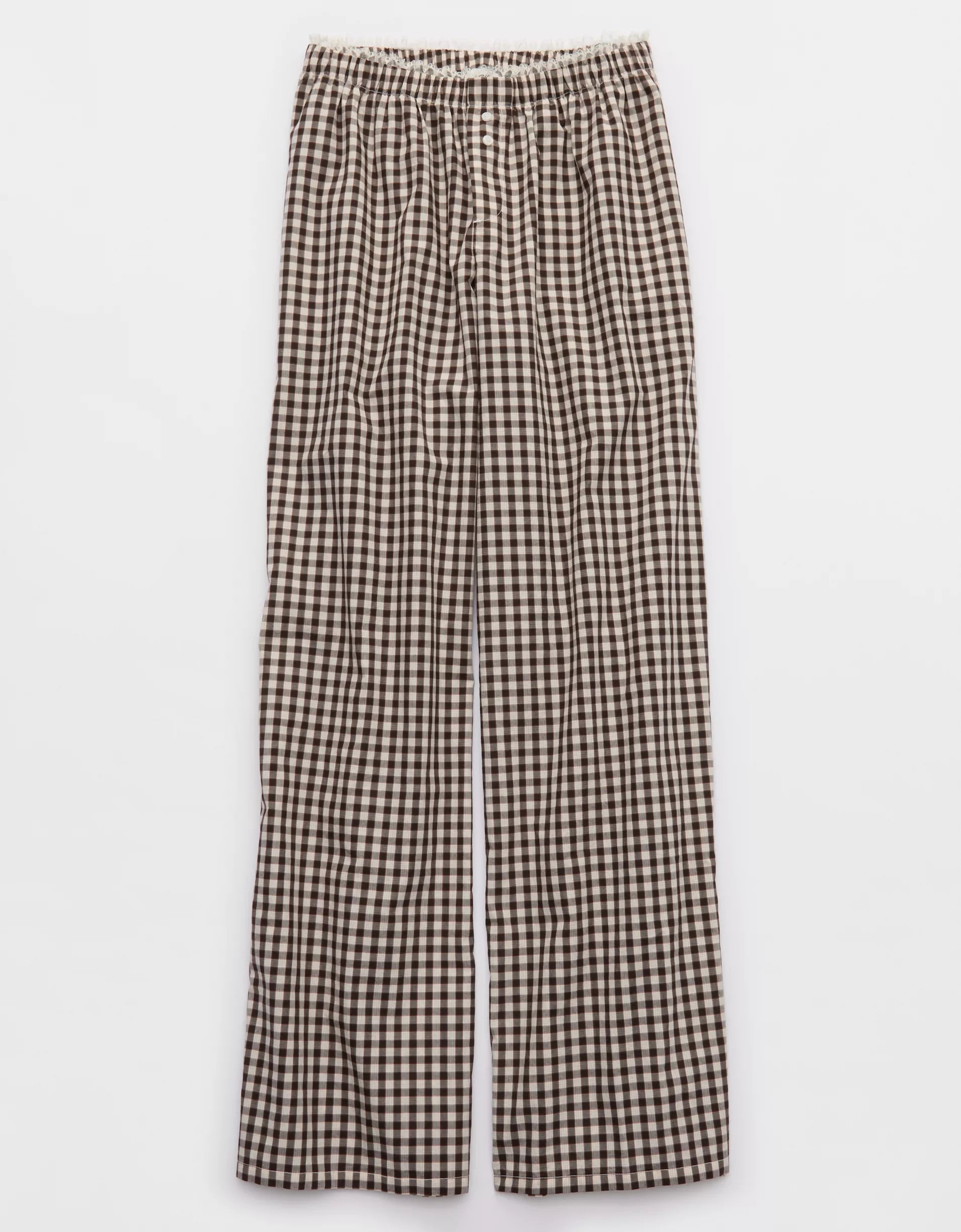 Off-Duty Wide Leg Poplin Trouser PJ(Buy 2 Free Shipping)