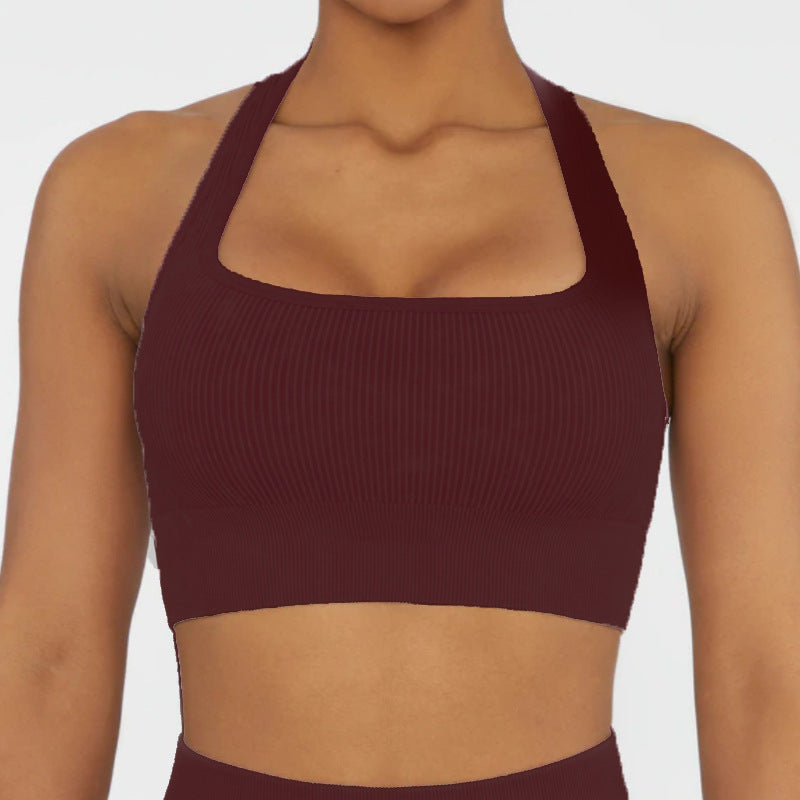 2022 New Trend Yoga Clothing Suit Women Zip Sports Bra Top Vest Quick Dry Sports Shorts Yoga Pants