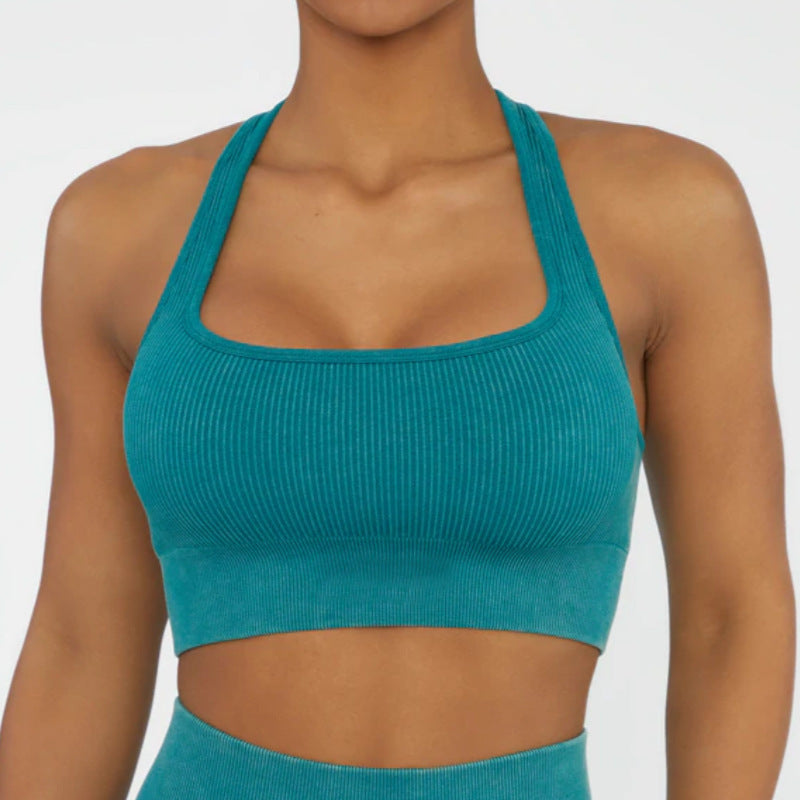 2022 New Trend Yoga Clothing Suit Women Zip Sports Bra Top Vest Quick Dry Sports Shorts Yoga Pants
