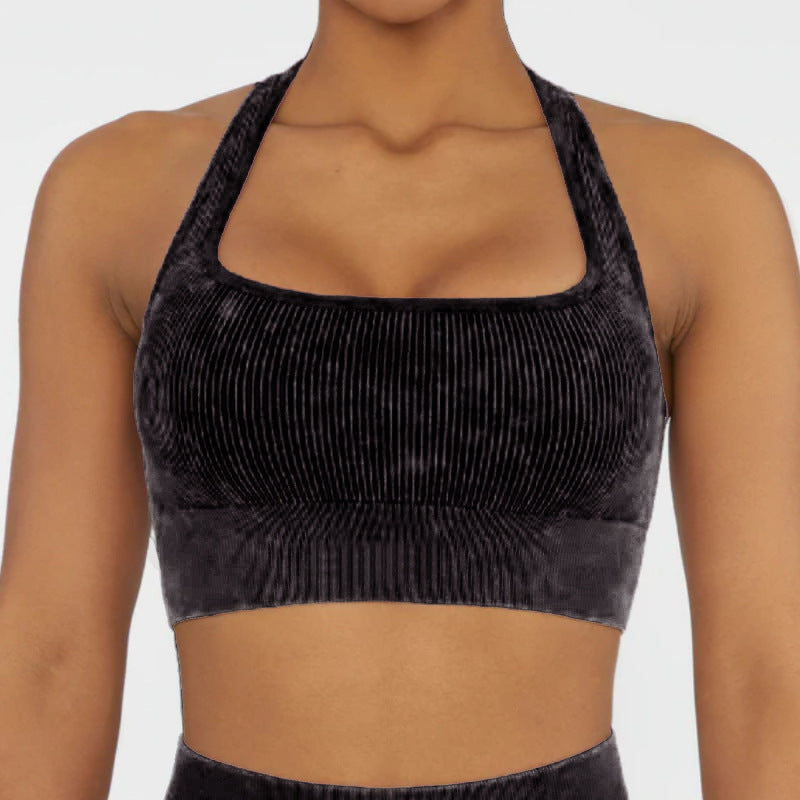 2022 New Trend Yoga Clothing Suit Women Zip Sports Bra Top Vest Quick Dry Sports Shorts Yoga Pants